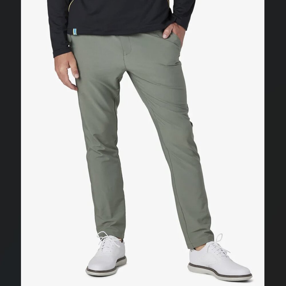 Chubbies Men's Everywhere Pants Large Forest Green
